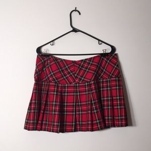 Tripp NYC Hot Topic Plaid skirt